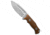 Andre De Villiers Andre De Villiers Kudu Hunter Fixed Blade Knife Tan G-10 4.5" Satin, Tan, AUS-10, adult, BHQ-203458