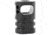 Andro Corp Industries RRD GEN2 Single Port Muzzle Brake, 9mm Luger, 1/2 x 28 Threads, Black Nitride, 9RRD1G2N