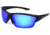 Angler Eyes Remora Sunglasses, Black Frame, Smoke Polarized with Blue Mirror Flash Lens, Polarized, 10232963.FGX