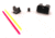 Angry Bear Arms M&amp;P Front w/ Glock Rear Dovetail Fiber Optic, Black, ABA221