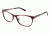 Ann Taylor AT101 Progressive Prescription Eyeglasses - Frame Burgundy / Light Brown, Size 53/15mm TYAT10103
