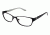 Ann Taylor AT208 Bifocal Prescription Eyeglasses - Frame Matte Black/Ivory, Size 53/16mm TYAT20801