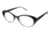 Ann Taylor AT303 Progressive Prescription Eyeglasses - Frame Black Fade, Size 51/17mm TYAT30301
