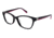 Ann Taylor AT305 Single Vision Prescription Eyeglasses - Frame Black/Pink, Size 53/17mm TYAT30501