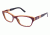 Ann Taylor AT314 Single Vision Prescription Eyeglasses - Frame BURGUNDY, Size 54/16mm TYAT31402