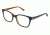 Ann Taylor AT323 Progressive Prescription Eyeglasses - Frame NAVY / ORANGE, Size 51/18mm TYAT32303