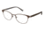 Ann Taylor AT600 Bifocal Prescription Eyeglasses - Frame Mt Brwn / Brown, Size 51/16mm TYAT60002