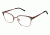 Ann Taylor ATP006 Bifocal Prescription Eyeglasses - Frame Brn/Crystal Gld, Size 49/16mm TYATP00601