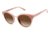 Ann Taylor ATP912 Sunglasses - Frame BLUSH, Lens Color Dark Brown Gradient, Size 48/21mm TYATP91203