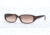 Anne Klein Prescription Sunglasses AK5120, Brown Gradient Frame / 52 mm Prescription Lenses