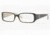 Anne Klein AK8093 SV Prescription Eyeglasses Black/Parchment Frame / 50 mm Prescription Lenses, 230 5017