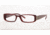 Anne Klein AK8067 SV Prescription Eyeglasses Red Marble Frame / 47 mm Prescription Lenses, 179 4716