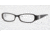 Anne Klein AK8085 Bifocal Eyeglasses - Black/White Demo Lens Frame / 52 mm Prescription Lenses, 903-5215