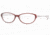 Anne Klein AK8080 Progressive Eyeglasses - Burgundy/Crystal Demo Lens Frame / 51 mm Prescription Lenses, 204-5115
