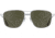 AO Airman Sunglasses - Mens, Silver, Calobar Green AOLite Nylon Lenses, Silver / Calobar Green Lens, 56-15-145, AIR356STSMGNN