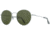 AO AO-1002 Sunglasses, Matte Silver, Calobar Green AOLite Nylon Lenses, 51-19-145 B47, 002251STSMGNN