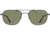 AO Checkmate Sunglasses - Men's, Matte Black Frame, Calobar Green AOLite Nylon Lenses, 56-21-145, CHE256STTOGNN