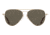 AO Fletcher Sunglasses, Gold Frame, Calobar Green AOLite Nylon Lens - 59-15-145, FLT259STHAGNN