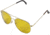 AO Flight Gear General Sunglasses, Wire Spatula, Gold Frame, Yellow Lens, 58mm, 32632