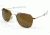AO Original Pilot Sunglasses, Bayonet, Gold Frame, HC Amber Poly Lens, 55mm, 30181