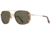 AO Flynn Sunglasses - Mens, Gold Teak, Calobar Green AOLite Nylon Lenses, Gold Teak / Calobar Green Lens, 55-22-145, FLN255STTKGNN