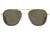 AO Flynn Sunglasses - Mens, Gold Teak, Calobar Green AOLite Nylon Lenses, Gold Teak / Calobar Green Polarized Lens, 55-22-145, FLN255STTKGNN-P