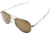 AO General Sunglasses, Gold, Amber Glass Lens, Bayonet, 58mm G-CG-BNT-58
