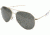AO General Sunglasses, Gold, Gray Poly Lens, Bayonet, 58mm, Polarized G-PCCP-BNT-58