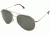AO General Sunglasses, Gold, Gray Poly Lens, Wire Spatula, 52mm G-CCP-WS-52