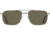AO Geoffrey Sunglasses - Mens, Silver, Calobar Green AOLite Nylon Lenses, Silver / Calobar Green Lens, 58-18-145, GFY158STGSGNN