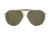 AO Hazemaster Sunglasses, Gold, Calobar Green AOLite Nylon Lenses, Gold / Calobar Green Polalrized Lens, 59-13-175, HZE159CT--GNN-P
