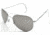 AO II 8-Base Sunglasses, Silver, Comfort Cable, Gray Poly Lens, 55mm, Sm/Med S-CCP-CC-55