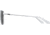 AO Original Pilot Sunglasses, Silver Frame, 55 mm Gray SkyMaster Glass Lenses, Standard Temple, Polarized, 738921549963