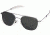 American Optical Original Pilot 57mm Sunglass, Matte Chrome Frame -