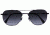 AO Original Pilot LE Sunglasses w/ Black Frame and Polycarbonate Gradient Blue Lens BGRBL-WS145-20-57-47