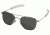 AO Original Pilot LE Sunglasses w/ Matte Chrome Frame and Polycarbonate Gradient Grey Lens MCGRGRY-WS145-20-55-45