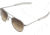 AO Original Pilot Sunglasses, Bayonet, Silver Frame, Polycarbonate Gradient Brown Lens, 57mm, 30206