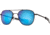 AO Original Pilot Sunglasses, Black Frame, 52 mm SunFlash Blue Mirror AOLite Nylon Lenses, Bayonet Temple,738921564768