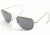 AO Original Pilot Sunglasses, Gold, Comfort Cable, CC Gray Poly Lens, 55mm, Polarized G-PCCP-CC-55