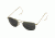 AO Original Pilot Sunglasses, Gold, Comfort Cable, Grey Glass Lens, 57mm, Polarized G-TCGPG-CC-57