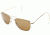 AO Original Pilot Sunglasses, Gold, Comfort Cable, HC Amber Poly Lens, 52mm G-HCAP-CC-52