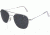 AO Original Pilot Sunglasses, Wire Spatula, Matte Chrome Frame, CC Gray Poly Lens, Polarized, 55mm, 32239