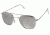 AO Original Pilot Sunglasses, Wire Spatula, Silver Frame, Silver Mirror Lens, 52mm, 32274