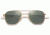 AO Original Pilot Sunglasses, Bayonet, Gold Frame, True Color Gray Glass Lens, 52mm, 30000