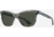 AO Saratoga Sunglasses, Gray Horn Frame, Calobar Green AOLite Nylon Lenses, 54-19-145, SAR854ST--GNN