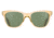 AO Saratoga Sunglasses, Yellow Crystal, Calobar Green AOLite Nylon Lenses, Polarized, 54-19-145 B42, SAR254ST--GNN-P