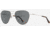 AO Sebring Sunglasses - Womens, Black Silver Frame, True Color Gray AOLite Nylon Lenses, 55-19-140, SEB155STTOGYN