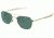 Open Box, Dealer Demo, AO Original Pilot Sunglasses, Bayonet, Gold Frame, Green Glass Lenses, 52mm, 32192