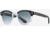 AO Times Sunglasses, Black Crystal Frame, SunVogue Gray Gradient AOLite Nylon Lenses, Polarized, 47-21-145, TIM347ST--GGN-P