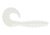 Apex Tackle Curly Tail Soft Bait, 10, 3in, White, AP-CT3-8
